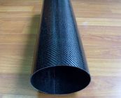 La diverse ellipse ovale de place de tube de fibre de carbone de forme effilent des tubes de forme pour le prix usine